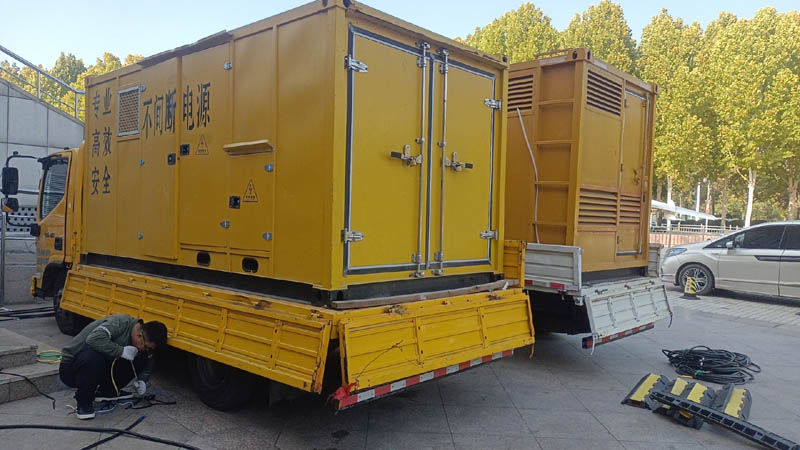 荆门柴油发电机组和UPS电源配合使用时的注意事项